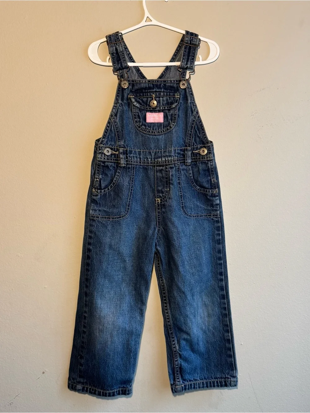Pink tag Oshkosh overalls